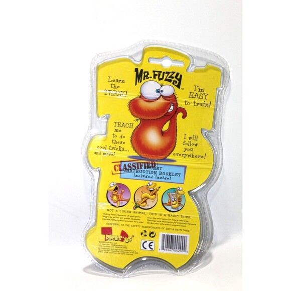 Magic Worm Mr. Fuzzy  Magical Fuzzy Worm 2008 The Original Purple New - Picture 2 of 6